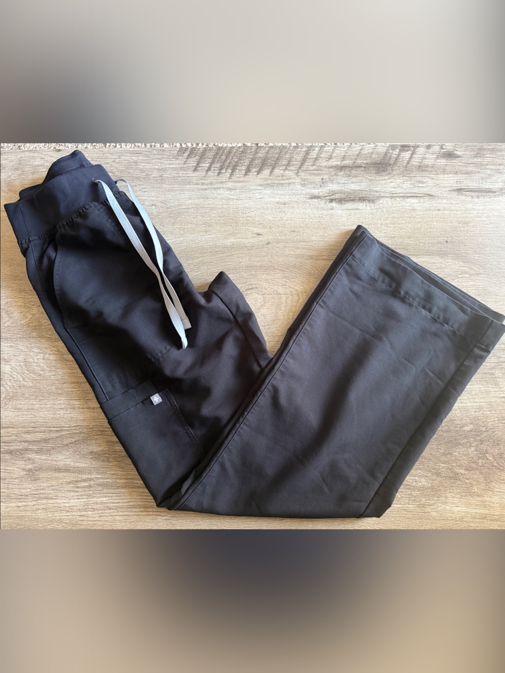 Women’s Black Figs Scrub Bottoms XS